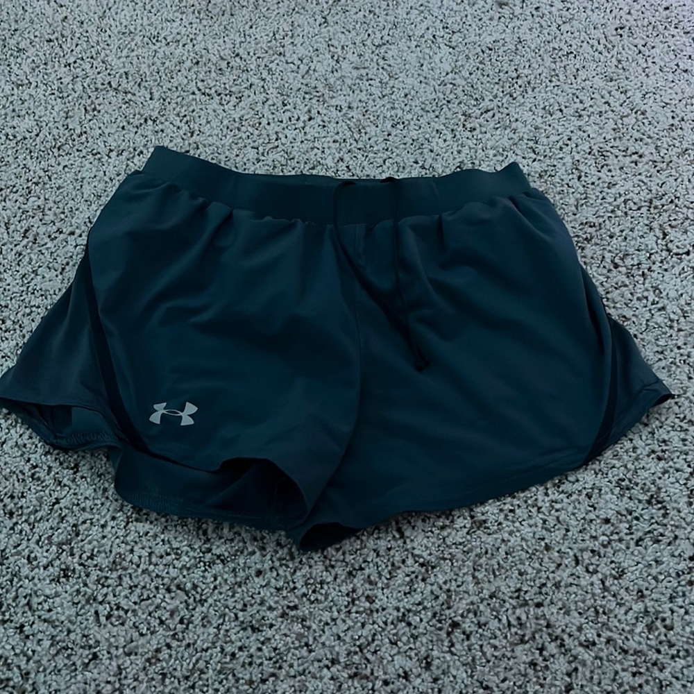 under armor navy blue shorts